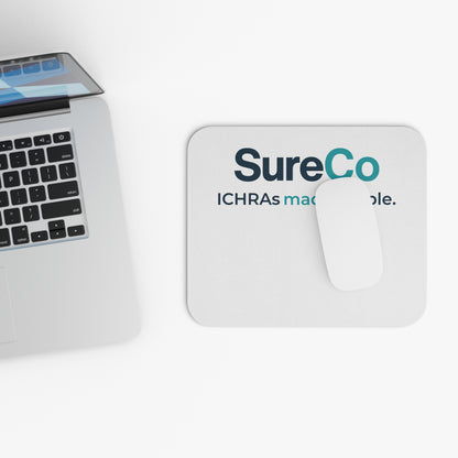 SureCo Branded Rectangle Mouse Pad — ICHRAs Made Simple Office Desk Pad