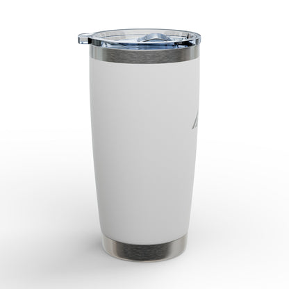 MHA Riva 20oz Engraved Stainless Tumbler — Insulated Travel Cup with Minimal Mountain Logo