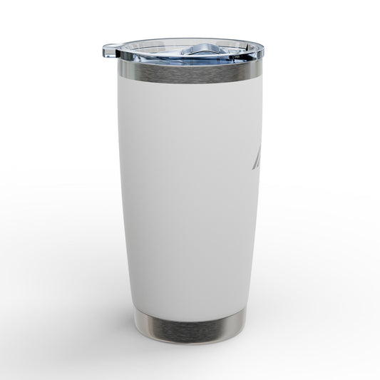 MHA Riva 20oz Engraved Stainless Tumbler — Insulated Travel Cup with Minimal Mountain Logo