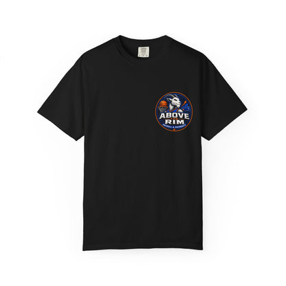 Above the Rim Basketball T-Shirt — "Stay Above the Rim"